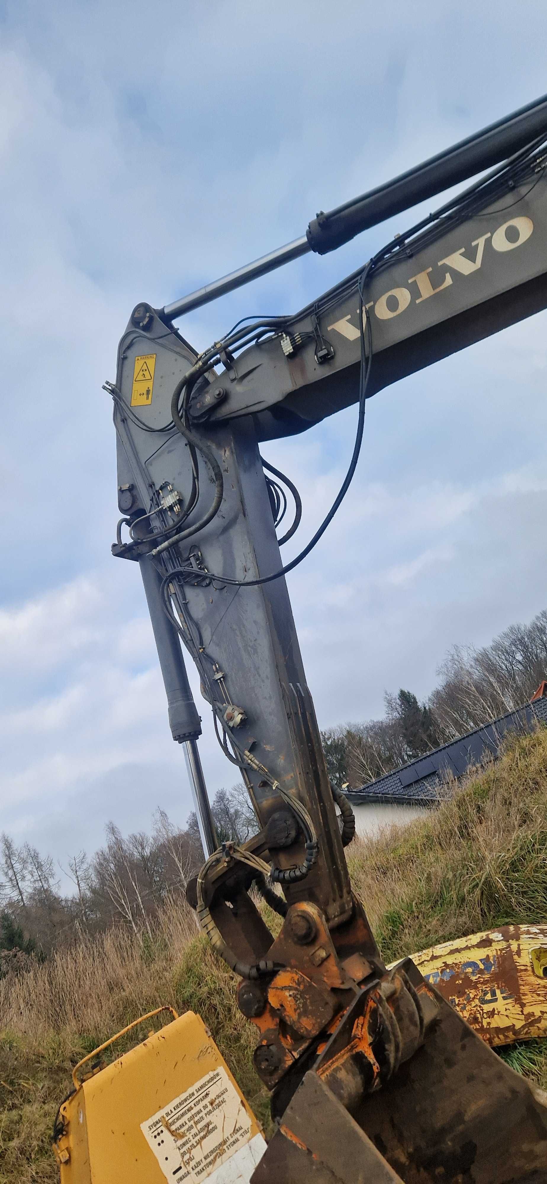 Volvo ec 240n blc ramie kopiące 3x łamane nie banan koparka