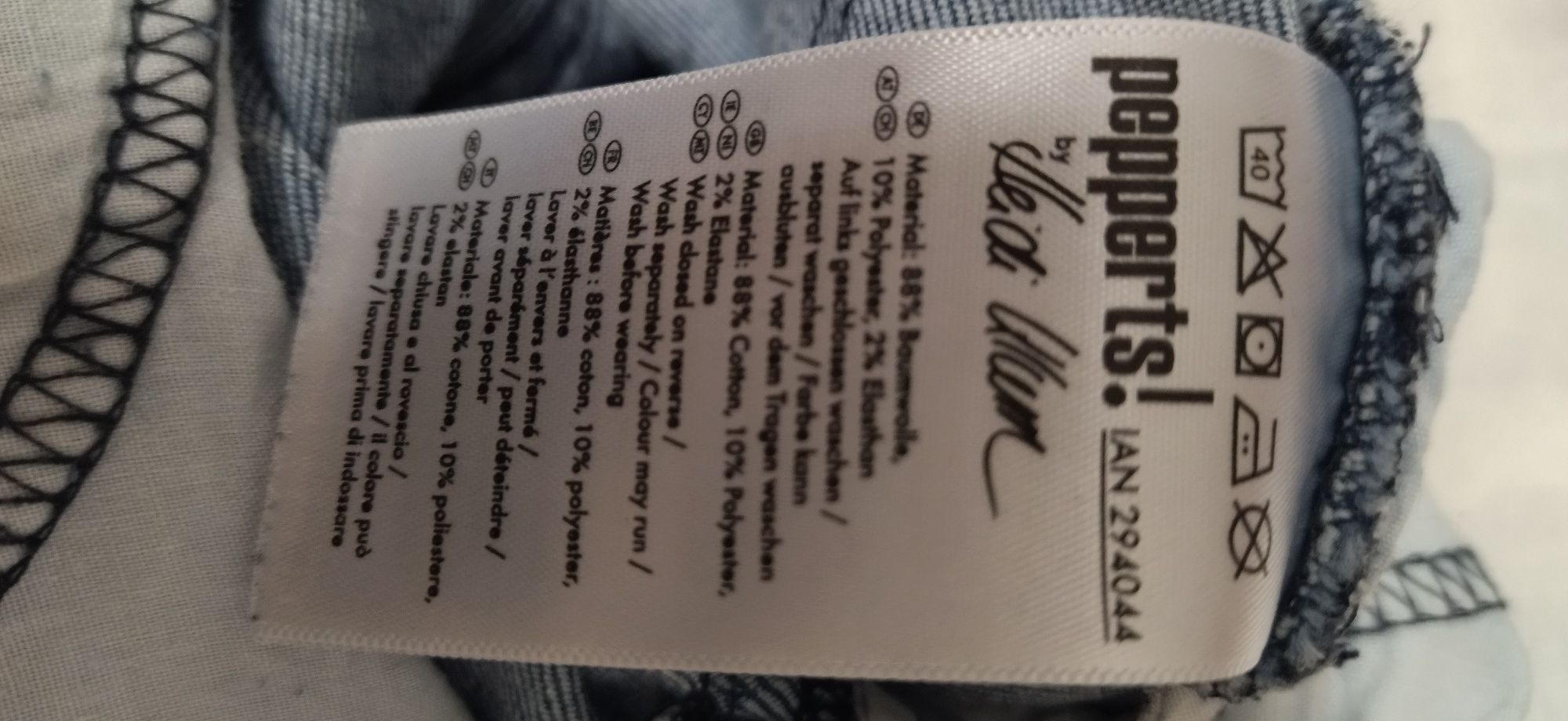 Spodnie Super Skinny Fit Lidl Pepperts Rozmiar 140. Wiek 9-10 lat.