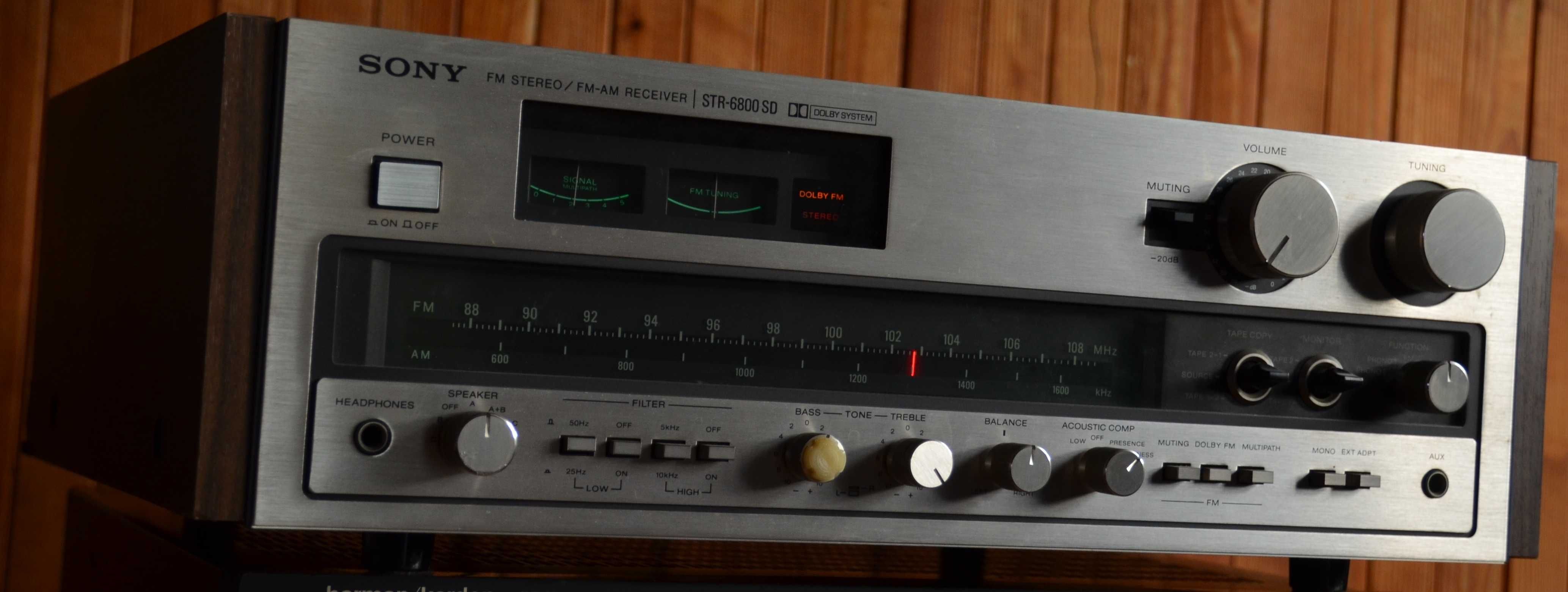 Amplituner Monster SONY STR-6800SD Dolby FM  17Kg Vintage