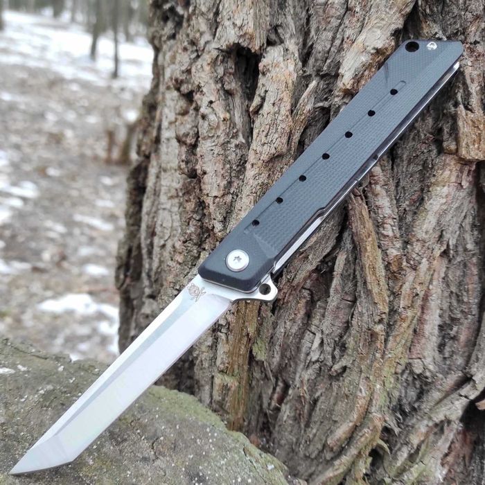 Ніж складний EDC танто D2 підшипник. Нож складной Tanto на подшипнике