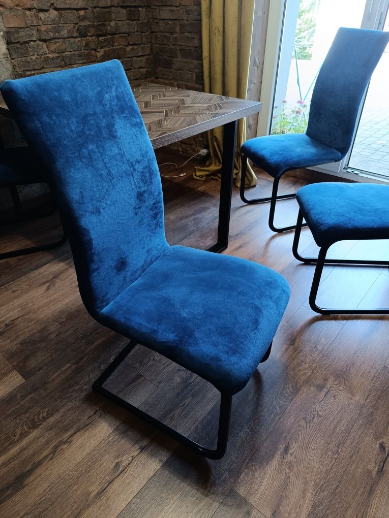 Krzesła loft 4 sztuki