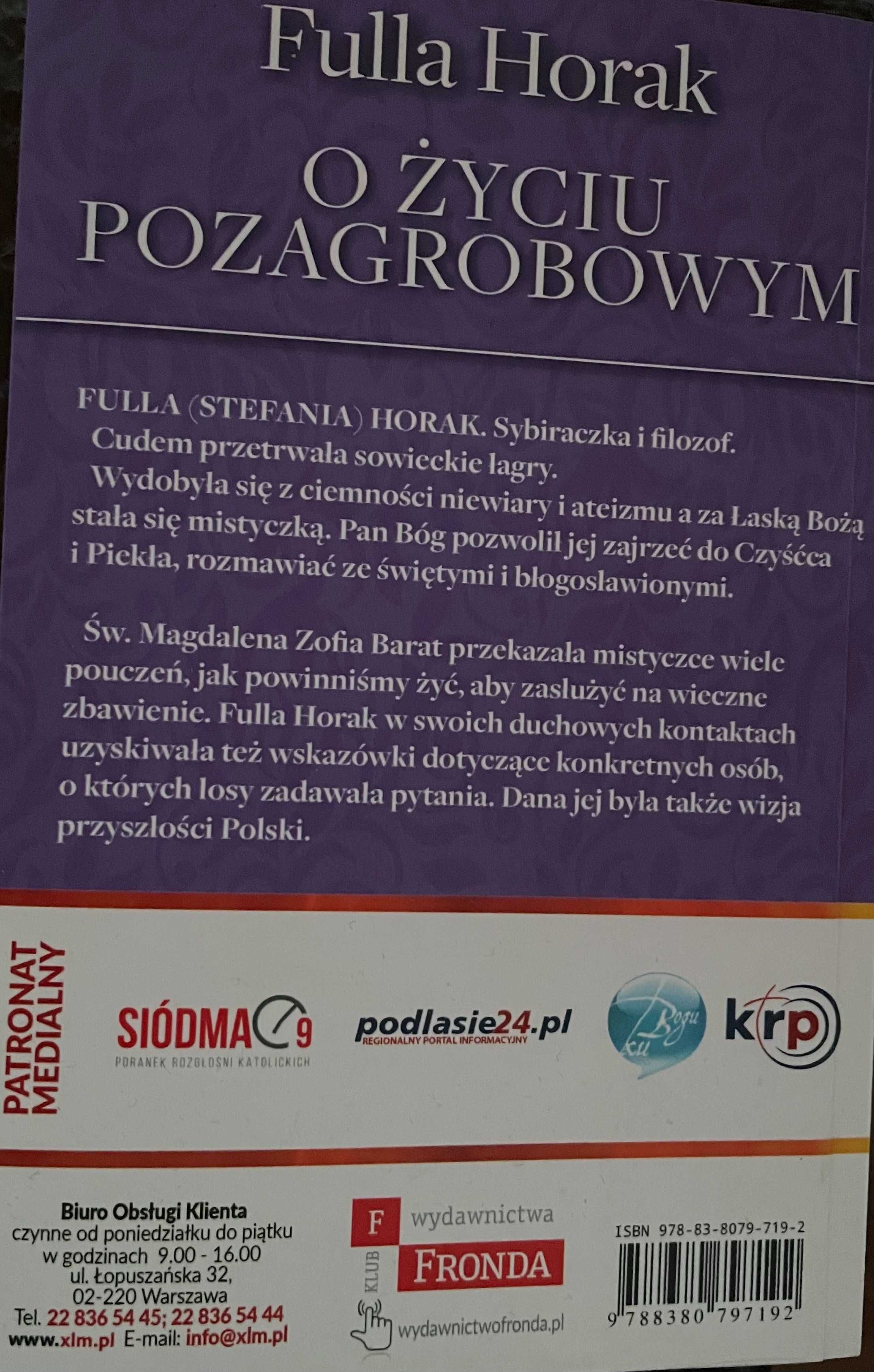 "O życiu pozagrobowym" Fulla Horak