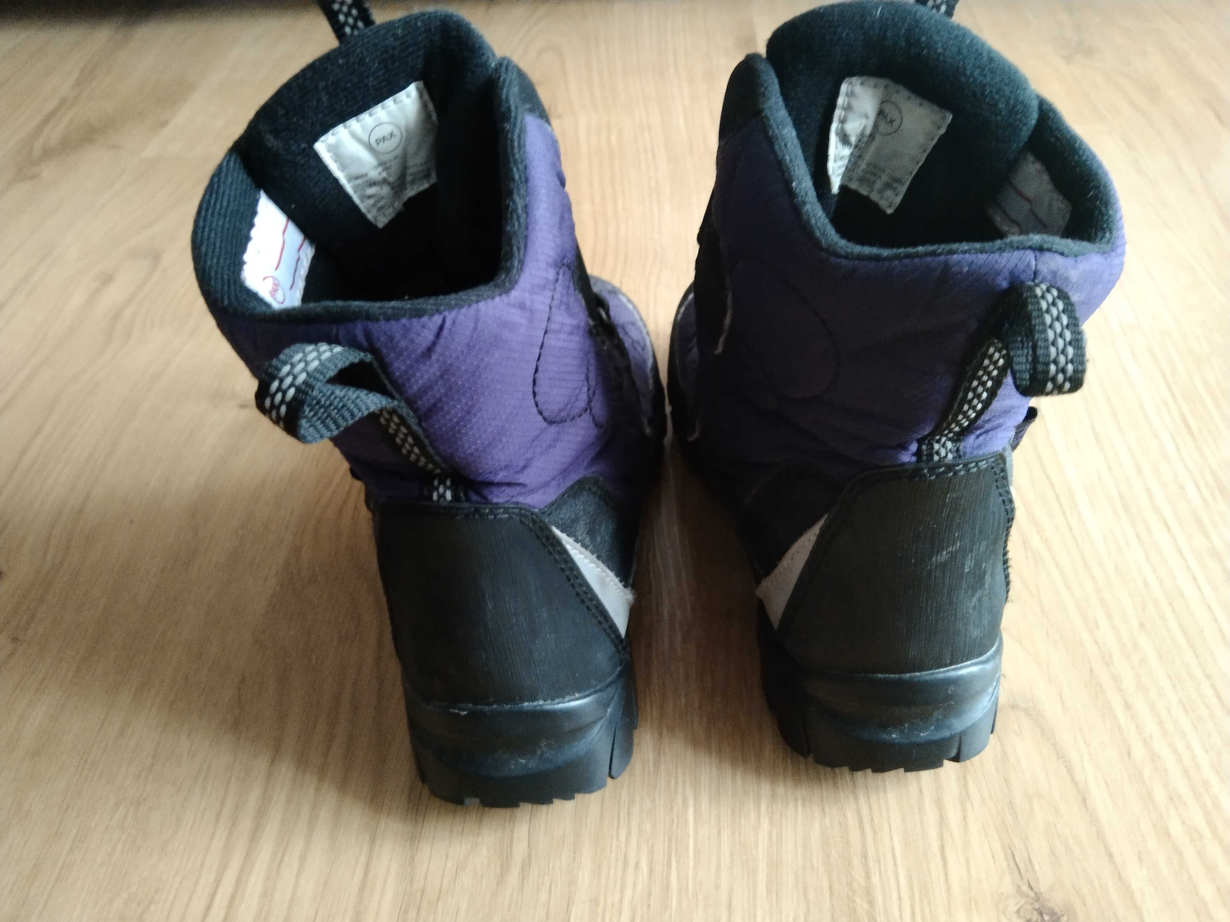 Buty kozaki Dla dziewczynki róż. 30