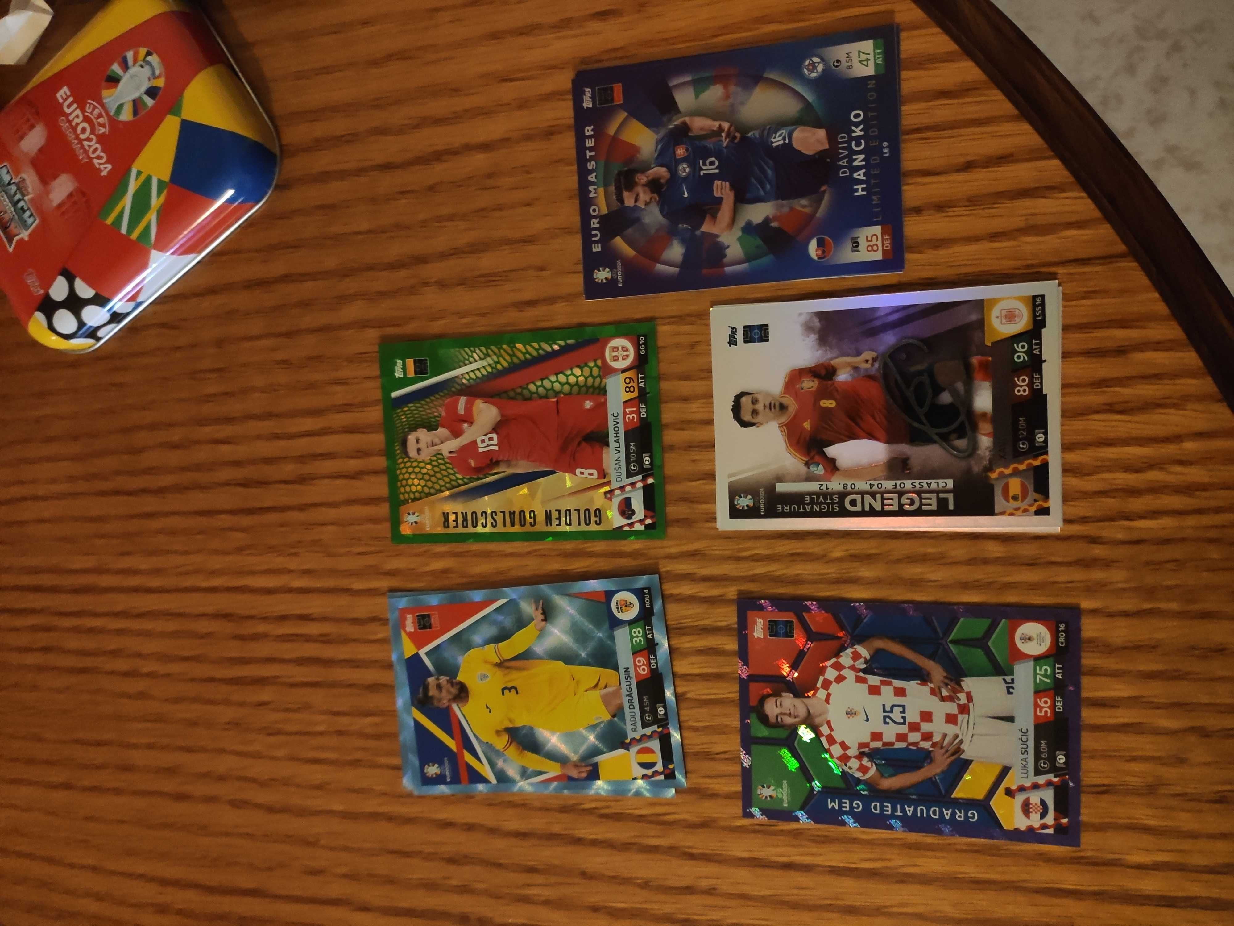 Topps match attax euro 2024