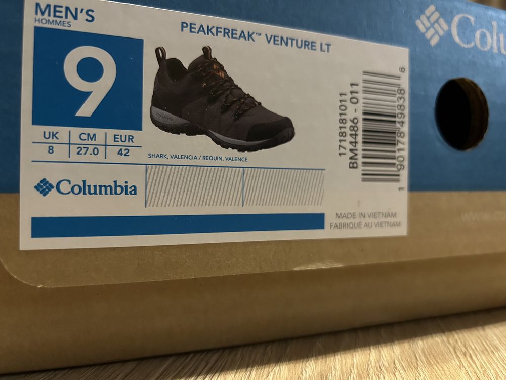 Мужские полуботинки Columbia Peakfreak™ Venture LT,41