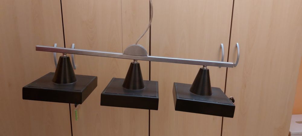 Metalowa lampa sufitowa