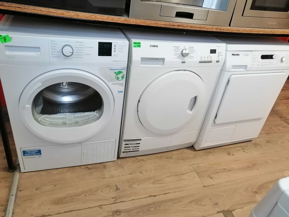 Suszarki - różne modele - grzałka/pompa ciepła