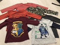Koszulki bluzki t-shirty chłopięce r.116