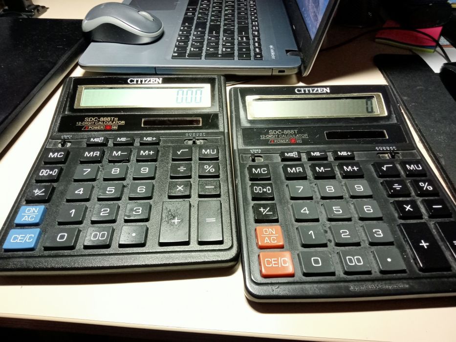 Калькулятор Citizen бухгалтерський 12 розрядний (SDC 888TII)