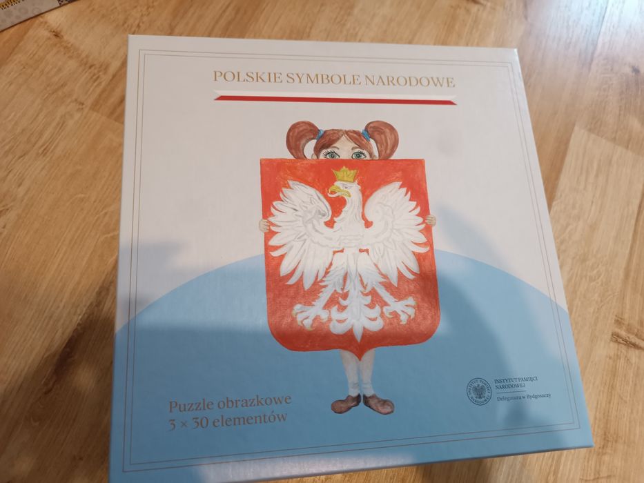 Polskie symbole narodowe puzzle