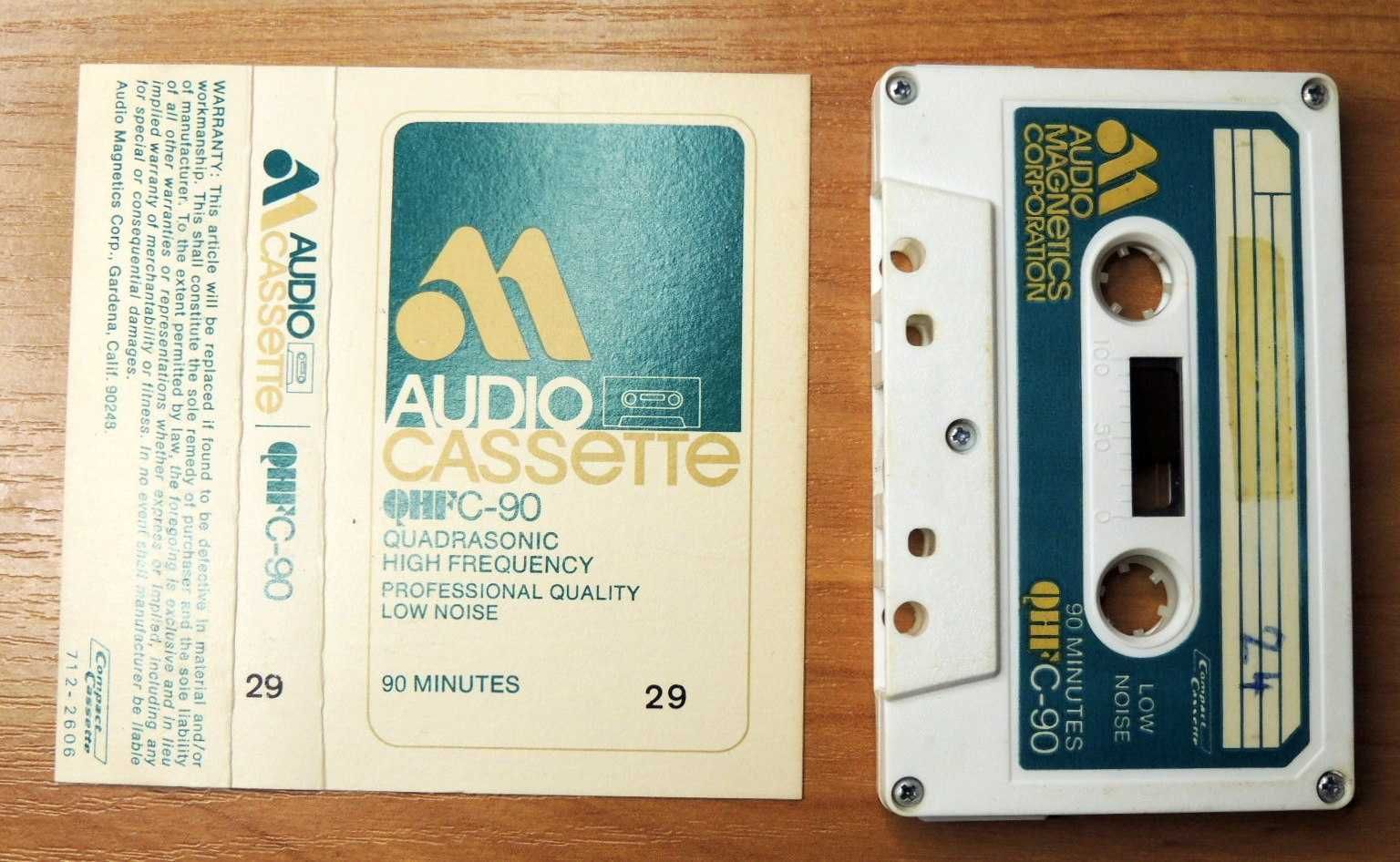 Audio Cassette QHF 90