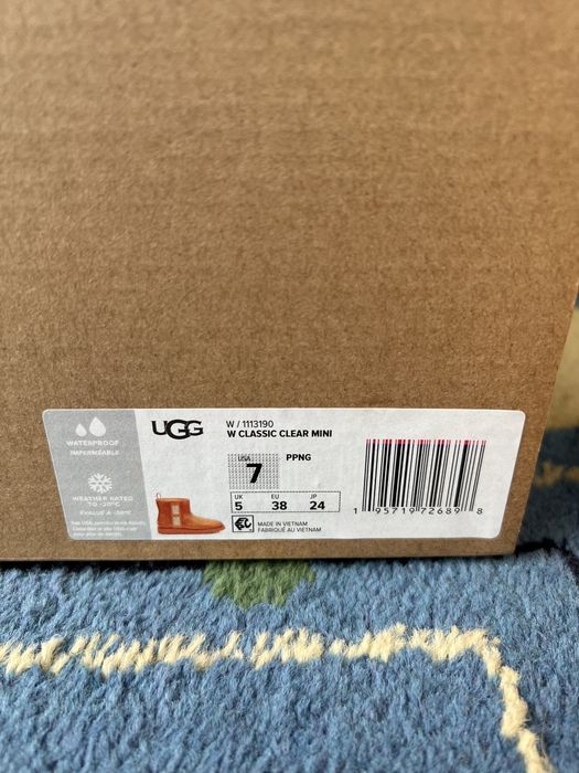 Ugg Classic Clear Mini Оригинал Угги женские 37 38