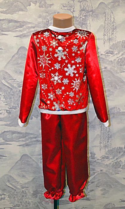 Морозко, січень, новий рік. Дитячий костюм для свят.