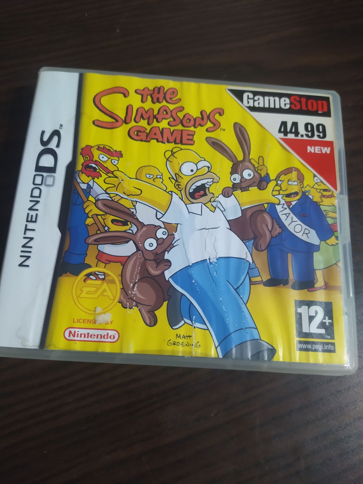 Nintendo ds the Simpsons game