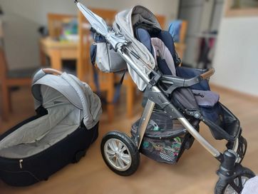 Wózek 2w1 gondola + spacerówka Baby Design Dotty, nie cybex, bebetto