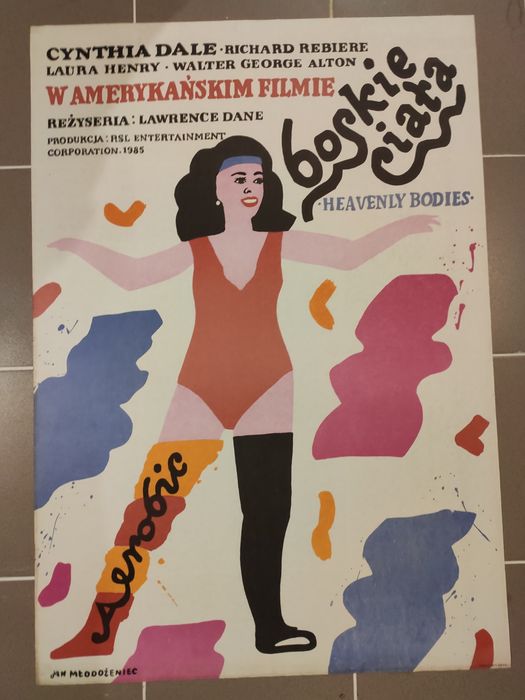 Plakat filmowy Boskie Ciała Młodożeniec