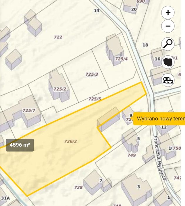 Atrakcyjna działka pod zabudowę w Szymiszowie