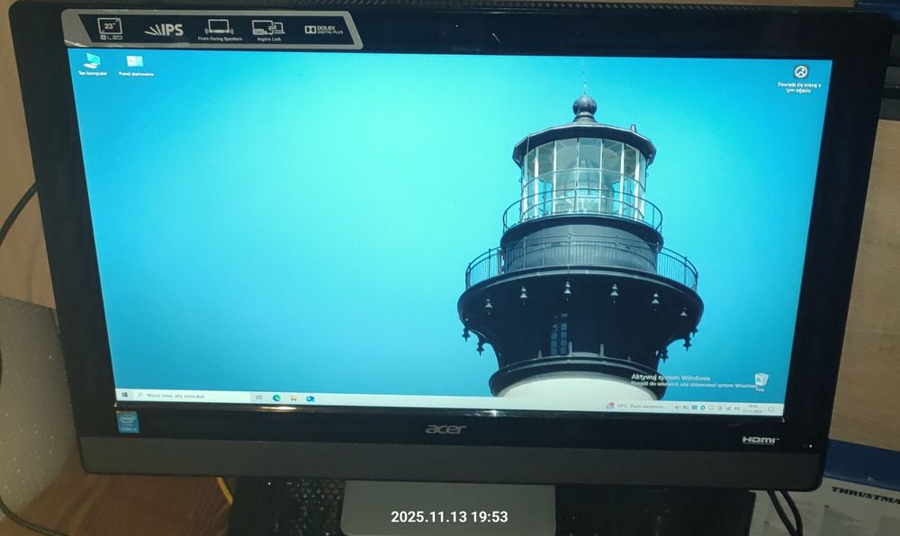 Komputer stacjonarny 2 in 1 Komputer i monitor w jednym