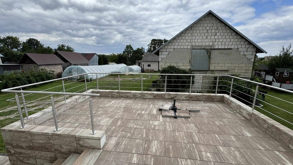 Balustrady nierdzewne schody