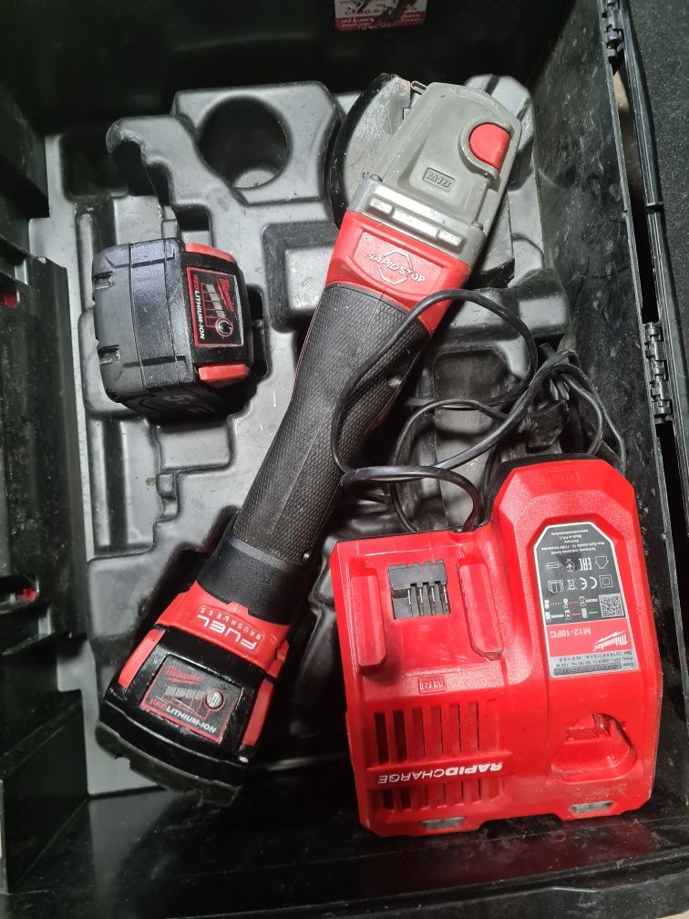 болгарка milwaukee m18 cag 125 xpdb