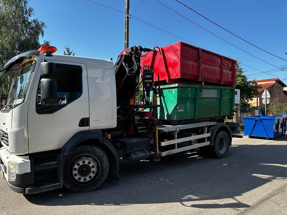 Wywóz gruzu i śmieci, worki, big bag, kontenery