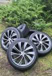 Alufelgi 18" z nowymi oponami zimowymi 235/45 R18 2024 komplet 5x112