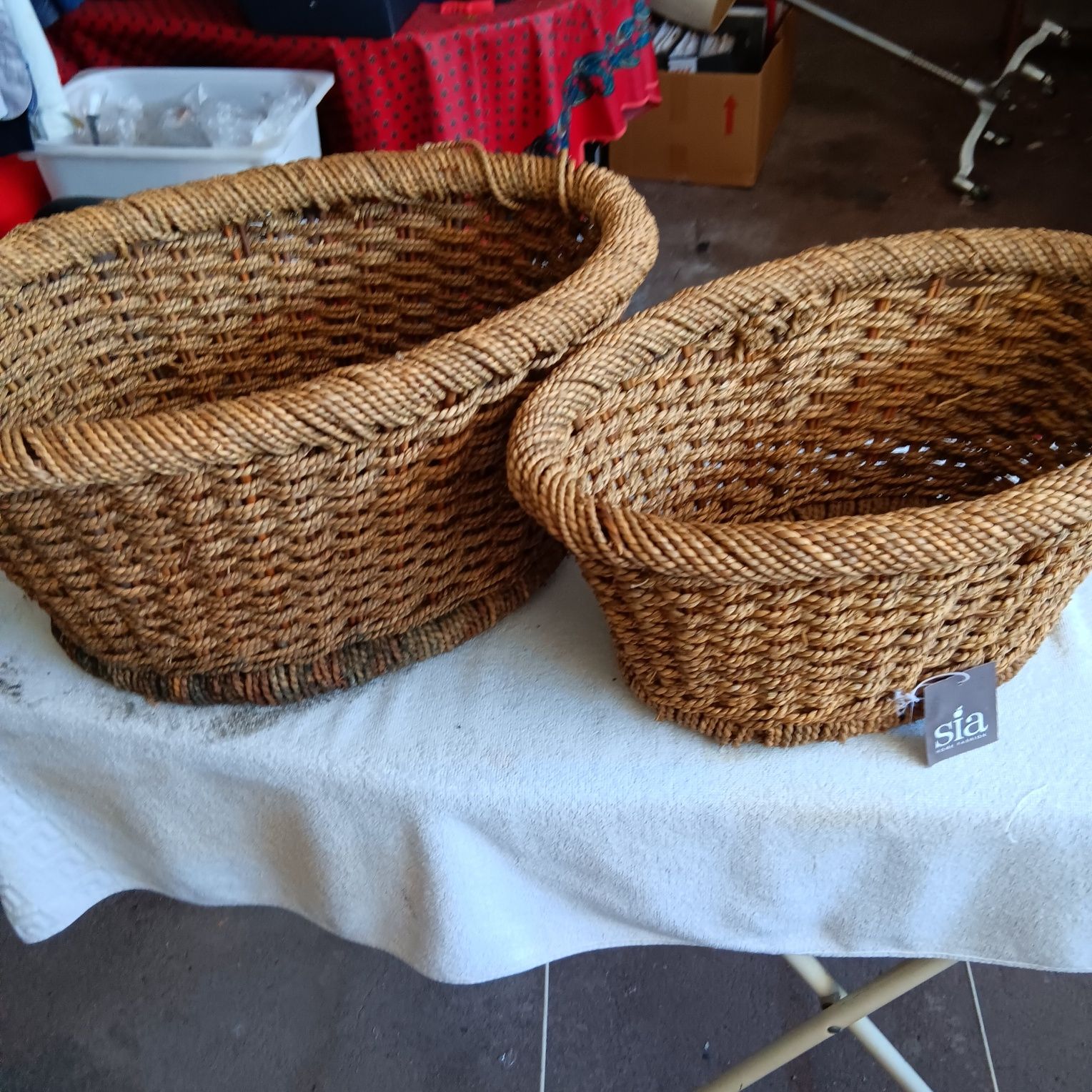 Cestos decorativos da marca SIA