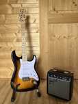 Pack Guitarra elétrica Squier Sonic Stratocaster