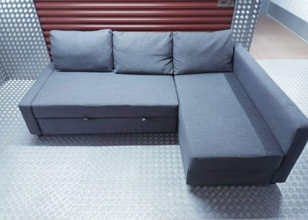 Narożnik rozkładany z funkcją spania kanapa sofa uniwersalny transport