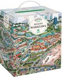 Puzzlove CzuCzu Miasto Warszawa 500 el. rodzinne