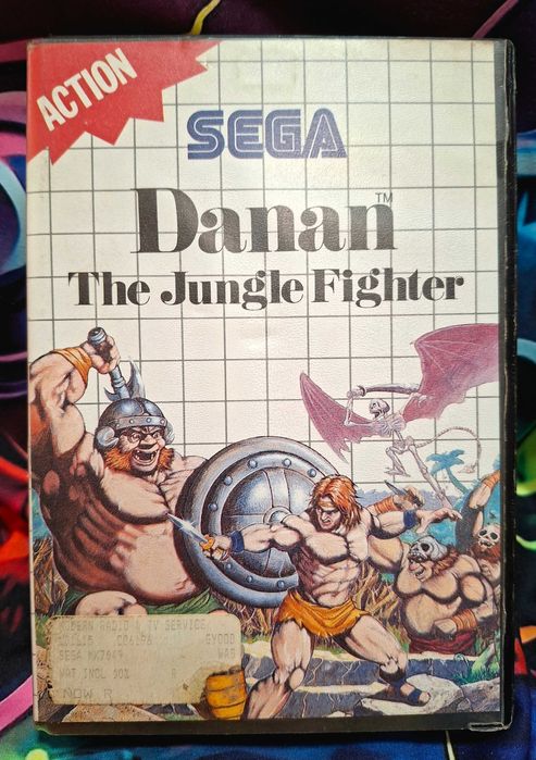 Danan the jungle fighter Sega Master System