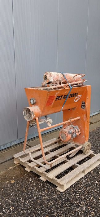 Misturadora de argamassa monofásica