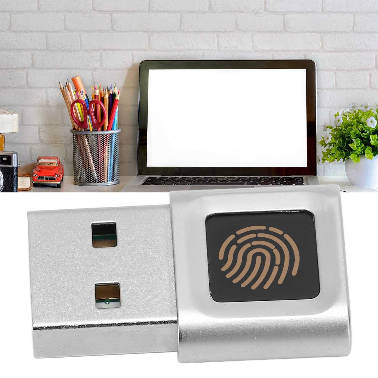 Moduł czytnika linii papilarnych Mini USB dla Windows 10 11 Hello