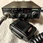 CB radio UNIDEN PRO 520 XL + podstawa + antena President