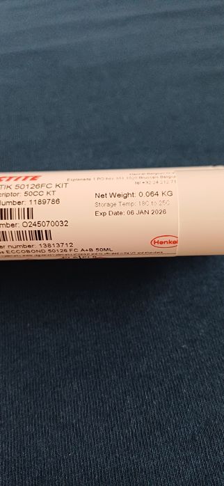 Klej dwuskładnikowy Loctite ablestik 50126FC