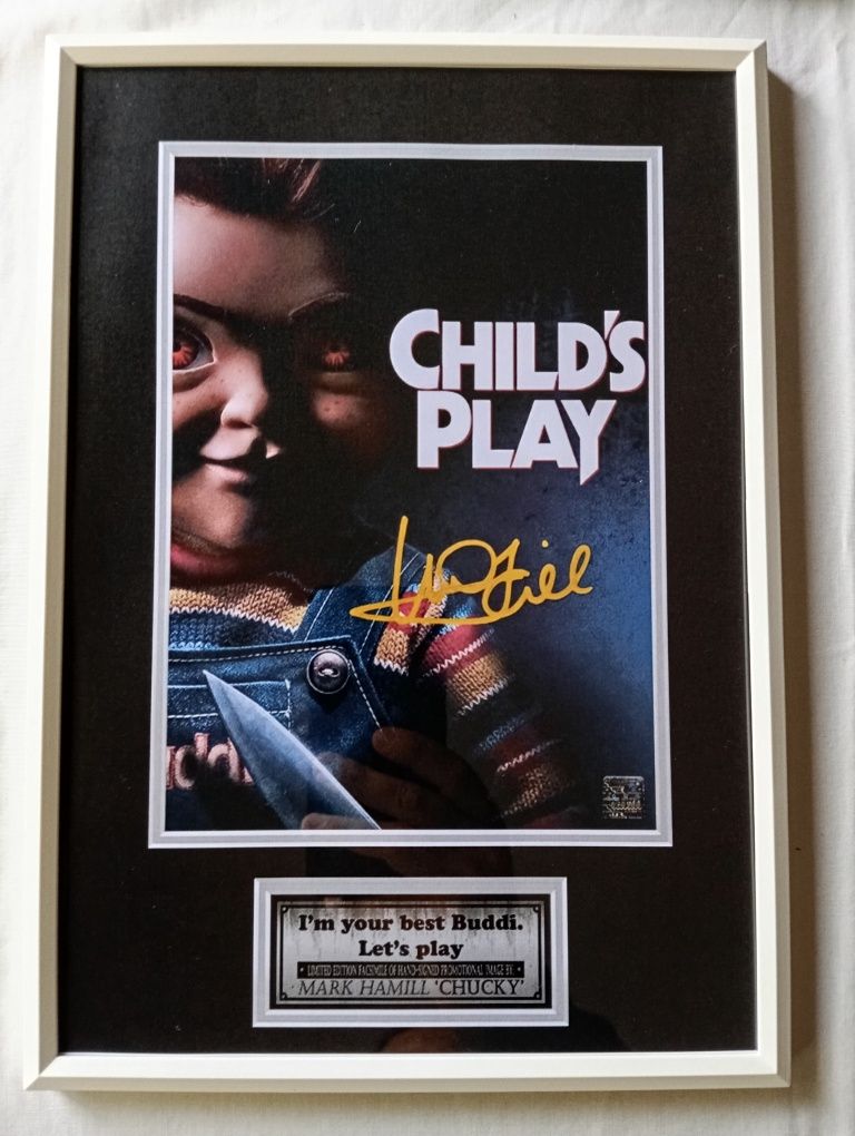 Moldura Filme Childs Play (2019) com Autógrafos (A4)
