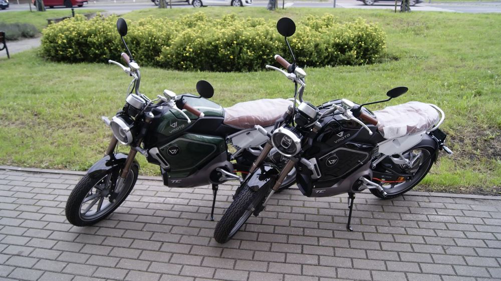 Super Soco TC Motorower elektryczny na kat. AM / dowód osobisty. RATY / TRANSPORT