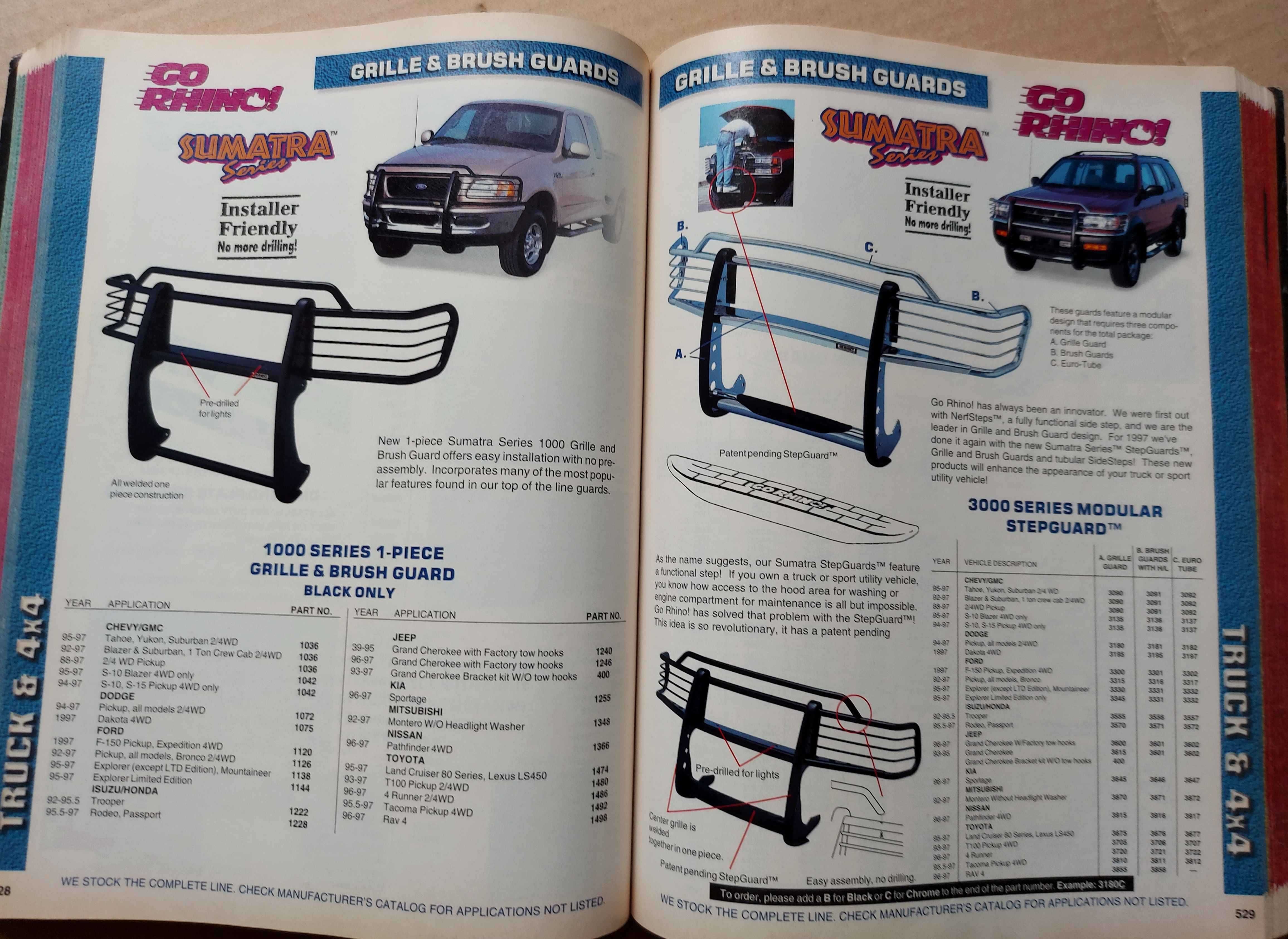 Автокаталог USA Авто Parts and Accessories Catalog 1997 Keystone