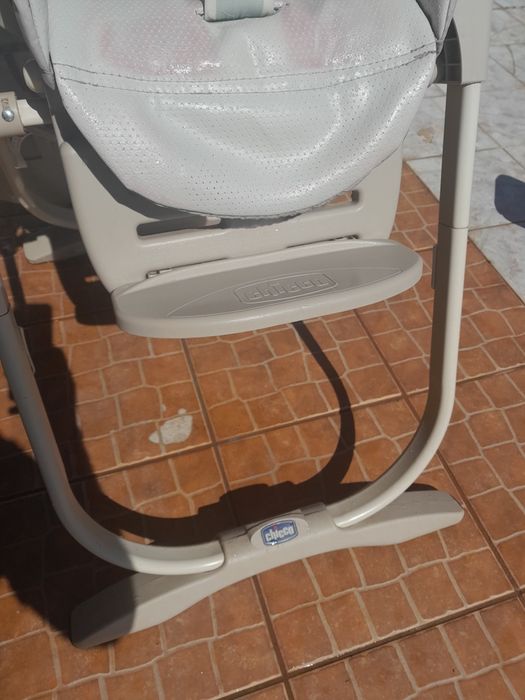 Cadeira da papa Polly relax da Chicco, Cinzento