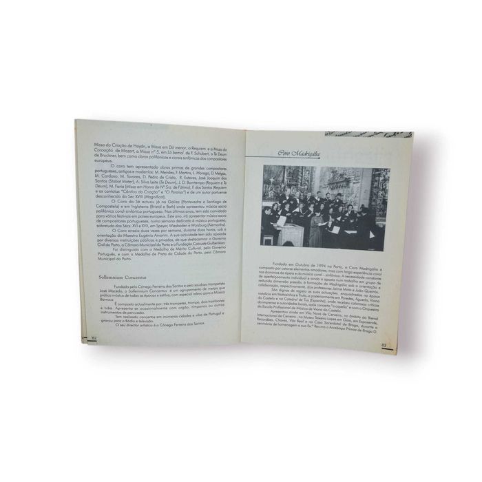 Livro / Programa “Sons da História ‘98” – Valima (1998)