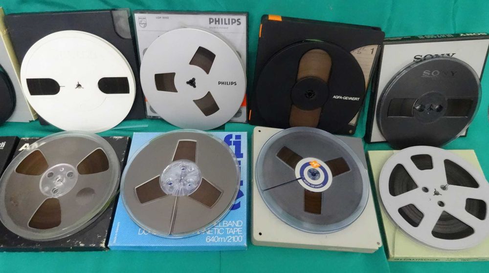 Продам магнитную ленту Ampex,AGFA,BASF,Scotch,Sony,Philips