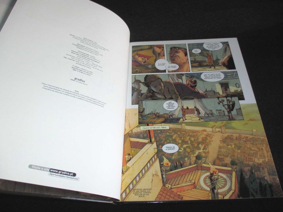 Livro BD Édipo A Sabedoria dos Mitos Luc Ferry