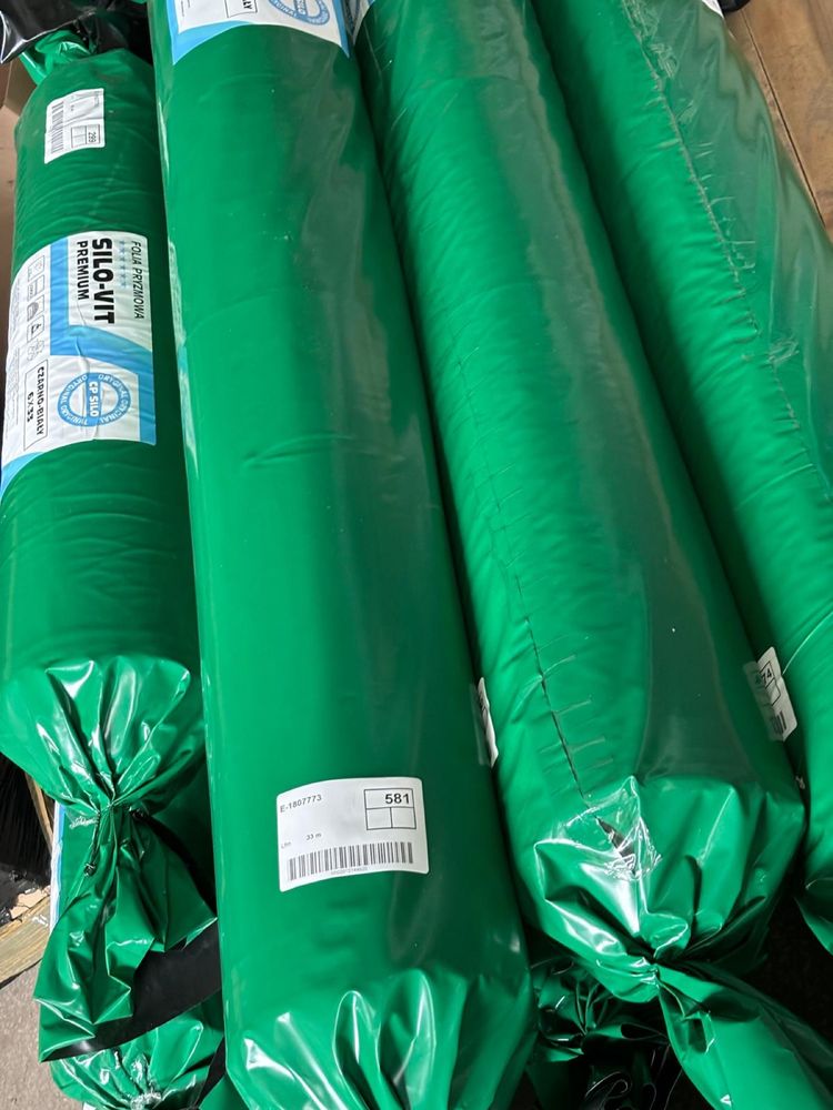Folia pryzmowa kiszonkarska czarno-biała 10m x 33m SILO-VIT
