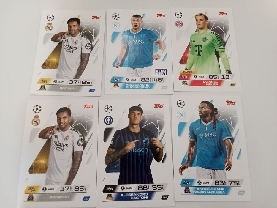 Match attax  topps 25/26