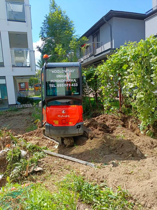 Usługi Minikoparką-Transport