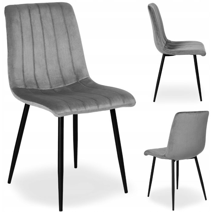 Krzesło Krzesła MORA Szare