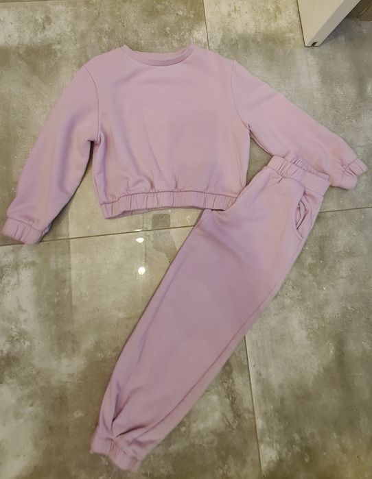 Dres dla dziewczynki spodnie i bluza Little Kids rozmiar 128