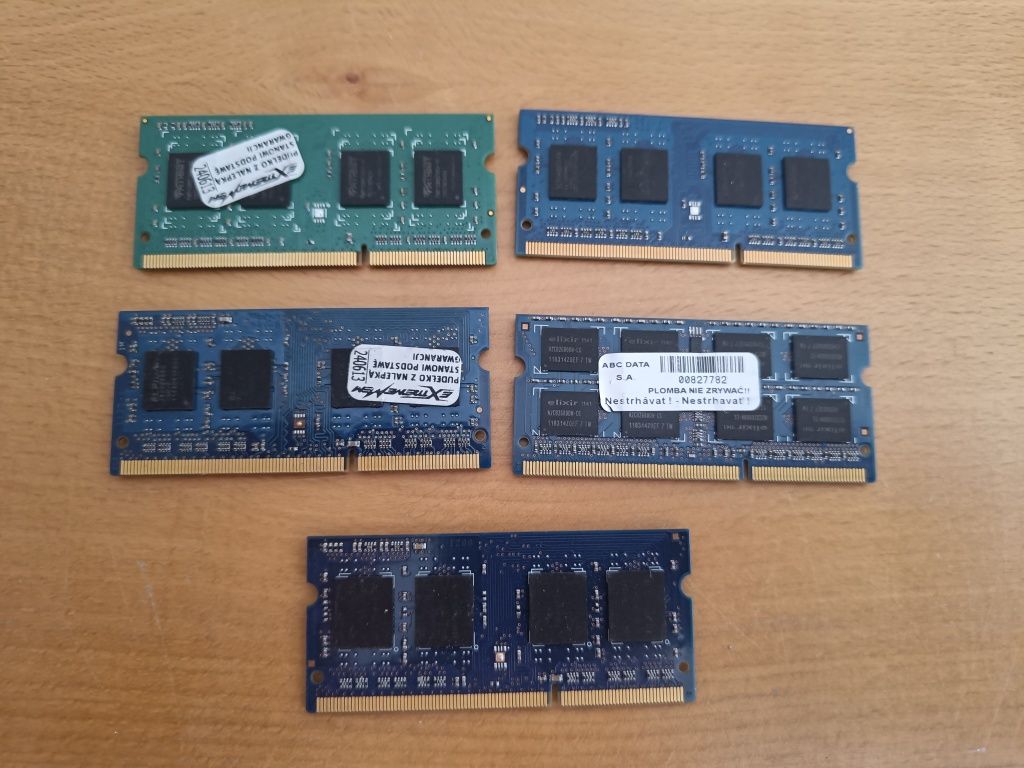 Озу оперативна пам'ять для ноутбуків DDR3, DDR3L 2gb, 4gb