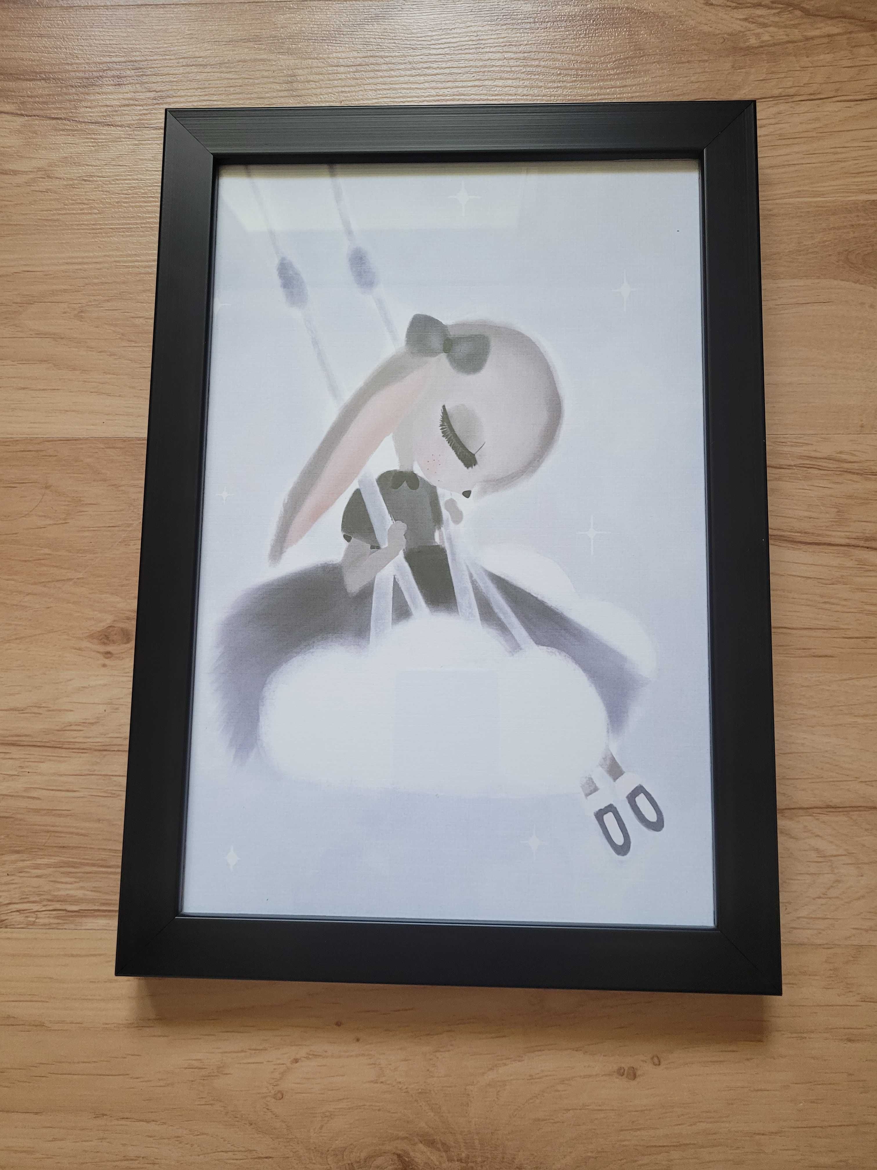 Plakat w ramce dla dziewczynki