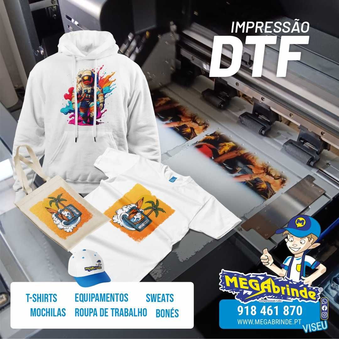 TRANSFER DTF - ESTAMPAGEM TEXTIL * REVENDA